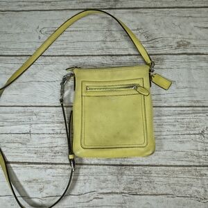 Coach Yellow Small Crossbody Bag